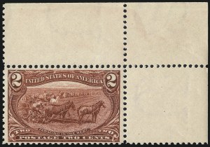 Sale 1017, Lot 718, 1898 Trans-Mississippi Issue (Scott 287-293), 2c Trans-Mississippi (286) Sale 1017, Lot 718, 1898 Trans-Mississippi Issue (Scott 287-293)