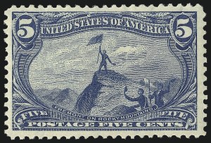 Sale 1017, Lot 723, 1898 Trans-Mississippi Issue (Scott 287-293)