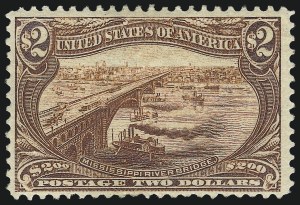 Sale 1017, Lot 736, 1898 Trans-Mississippi Issue (Scott 287-293), $2.00 Trans-Mississippi (293) Sale 1017, Lot 736, 1898 Trans-Mississippi Issue (Scott 287-293)