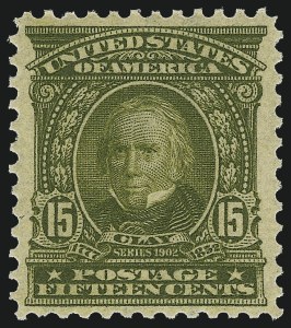 Sale 1017, Lot 751, 1902-08 Issues (Scott 300-330)