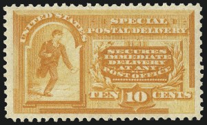 Sale 1017, Lot 906, Special Delivery, Registration (Scott E1-E11, F1)