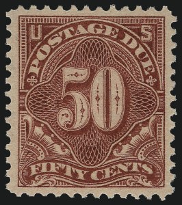 Sale 1017, Lot 933, Postage Due (Scott J2-J63)