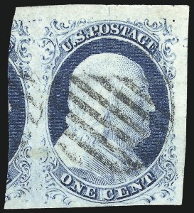 Sale 1017, Lot 95, 1c 1851-56 Issue (Scott 7-9)