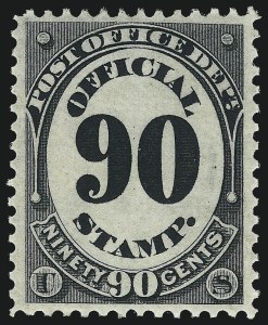 Sale 1017, Lot 969, Officials (Scott O6-O126)