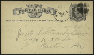 Sale 1019, Lot 1009, Postal Cards, incl. Full Face McKinley