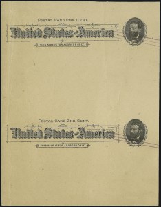 Sale 1019, Lot 1011, Postal Cards, incl. Full Face McKinley