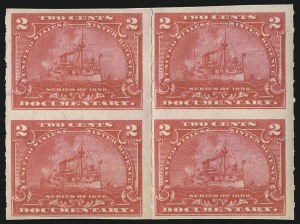 Sale 1019, Lot 1025, Revenues, incl. Battleship Documentary and Proprietary
