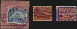 Sale 1019, Lot 1042, Revenues, incl. Battleship Documentary and Proprietary