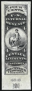 Sale 1019, Lot 1056, Private Die Proprietary, Die Proofs and Trial Color Proofs