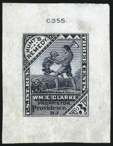 Sale 1019, Lot 1057, Private Die Proprietary, Die Proofs and Trial Color Proofs