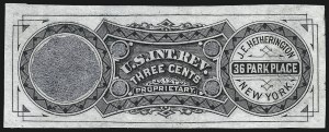 Sale 1019, Lot 1058, Private Die Proprietary, Die Proofs and Trial Color Proofs