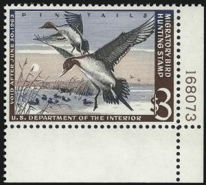 Sale Number 1019, Lot Number 1087, Hunting Permits Sale Number 1019, Lot Number 1087, Hunting Permits