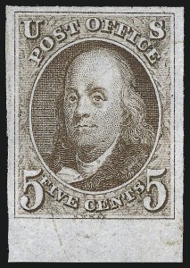 Sale Number 1019, Lot Number 302, 5c-10c 1847 Issue (Scott 1-2) Sale Number 1019, Lot Number 302, 5c-10c 1847 Issue (Scott 1-2)