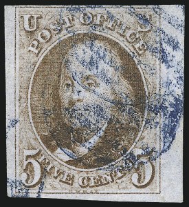 Sale 1019, Lot 317, 5c-10c 1847 Issue (Scott 1-2)