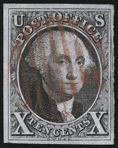Sale Number 1019, Lot Number 323, 5c-10c 1847 Issue (Scott 1-2) Sale Number 1019, Lot Number 323, 5c-10c 1847 Issue (Scott 1-2)