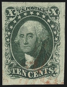 Sale Number 1019, Lot Number 354, 3c-12c 1851-56 Issue (Scott 10-17)