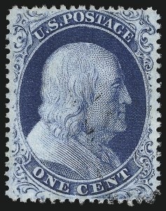 Sale 1019, Lot 366, 1c-5c 1857-60 Issue (Scott 18-30)