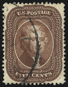 Sale Number 1019, Lot Number 373, 1c-5c 1857-60 Issue (Scott 18-30) Sale Number 1019, Lot Number 373, 1c-5c 1857-60 Issue (Scott 18-30)