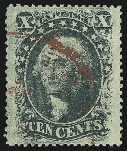 Sale Number 1019, Lot Number 377, 10c-90c 1857-60 Issue and 1875 Reprint (Scott 32-47) Sale Number 1019, Lot Number 377, 10c-90c 1857-60 Issue and 1875 Reprint (Scott 32-47)