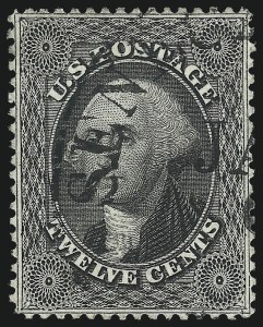 Sale 1019, Lot 378, 10c-90c 1857-60 Issue and 1875 Reprint (Scott 32-47)
