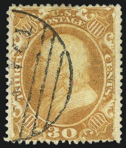 Sale 1019, Lot 384, 10c-90c 1857-60 Issue and 1875 Reprint (Scott 32-47)