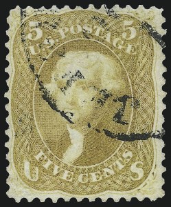 Sale 1019, Lot 394, 1861-66 Issue (Scott 63TC-78)