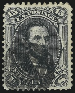 Sale 1019, Lot 409, 1861-66 Issue (Scott 63TC-78)
