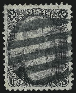 Sale 1019, Lot 420, 1867-68 Grilled Issue (Scott 83-101)