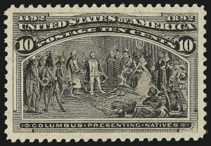 Sale Number 1019, Lot Number 548, 1c-50c 1893 Columbian Issue (Scott 230-240) Sale Number 1019, Lot Number 548, 1c-50c 1893 Columbian Issue (Scott 230-240)