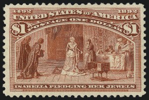 Sale Number 1019, Lot Number 562, $1.00-$5.00 1893 Columbian Issue (Scott 241-245) Sale Number 1019, Lot Number 562, $1.00-$5.00 1893 Columbian Issue (Scott 241-245)