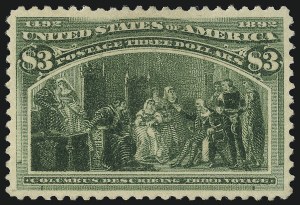 Sale Number 1019, Lot Number 570, $1.00-$5.00 1893 Columbian Issue (Scott 241-245) Sale Number 1019, Lot Number 570, $1.00-$5.00 1893 Columbian Issue (Scott 241-245)
