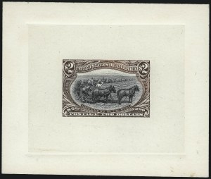 Sale 1019, Lot 617, 1898 Trans-Mississippi Issue, Die Essays, Die Proofs