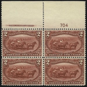 Sale 1019, Lot 624, 1c-50c 1898 Trans-Mississippi Issue (Scott 285-291)