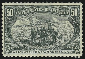 Sale 1019, Lot 640, 1c-50c 1898 Trans-Mississippi Issue (Scott 285-291)