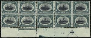 Sale 1019, Lot 661, 1901 Pan-American Issue (Scott 294-299)