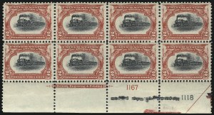 Sale 1019, Lot 662, 1901 Pan-American Issue (Scott 294-299)