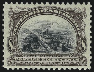 Sale 1019, Lot 666, 1901 Pan-American Issue (Scott 294-299)