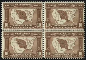 Sale 1019, Lot 708, 1904 Louisiana Purchase incl. Full Sheets, Jamestown Issues (Scott 323-330)