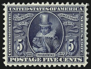 Sale Number 1019, Lot Number 715, 1904 Louisiana Purchase incl. Full Sheets, Jamestown Issues (Scott 323-330)