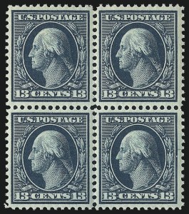 Sale 1019, Lot 721, 1908-09 Washington-Franklin Issues (Scott 332-355)