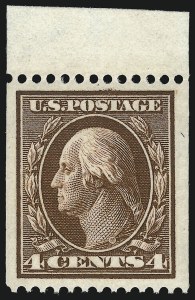 Sale 1019, Lot 733, 1908-09 Washington-Franklin Issues (Scott 332-355)