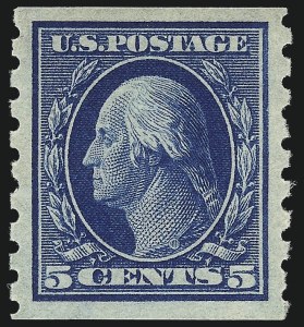 Sale 1019, Lot 773, 1909-12 Washington-Franklin Issues (Scott 375b-396)