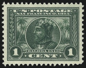 Sale 1019, Lot 774, 1913 Panama Pacific Issue (Scott 397-404)