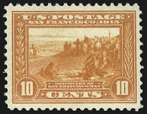 Sale 1019, Lot 782, 1913 Panama Pacific Issue (Scott 397-404)