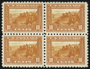Sale 1019, Lot 791, 1913 Panama Pacific Issue (Scott 397-404)
