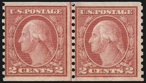 Sale 1019, Lot 826, 1912-15 Washington-Franklin Issues (Scott 406c-460)