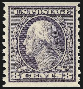 Sale Number 1019, Lot Number 827, 1912-15 Washington-Franklin Issues (Scott 406c-460)