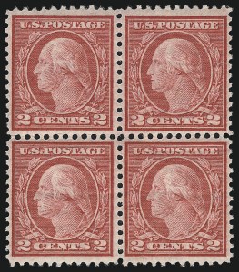 Sale 1019, Lot 885, 1918-22 Washington-Franklin Issues, Pilgrim Issue (Scott 525-549)