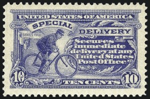 Sale 1019, Lot 937, Special Delivery, Registration (Scott E1-E13, F1)
