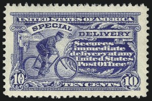 Sale 1019, Lot 938, Special Delivery, Registration (Scott E1-E13, F1)